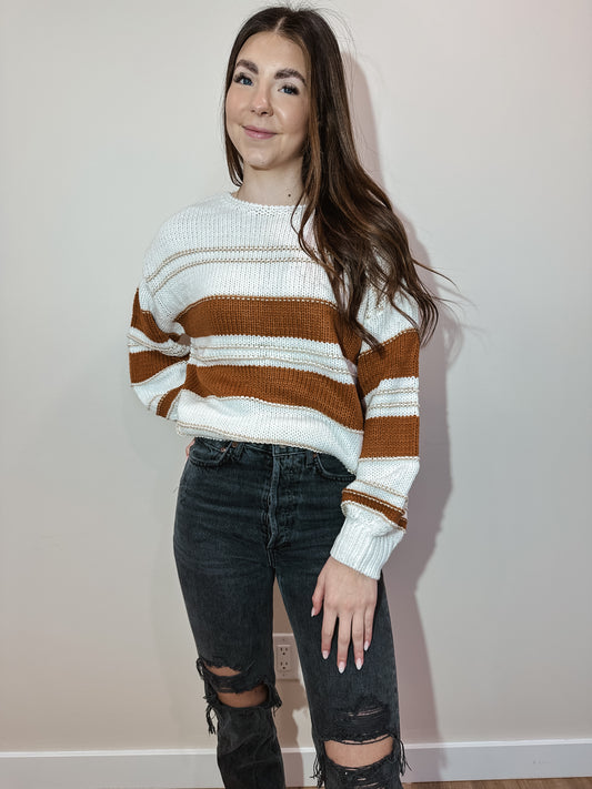 The Striped Knit Sweater